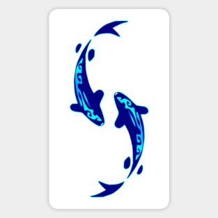 PISCES (blue) Magnet